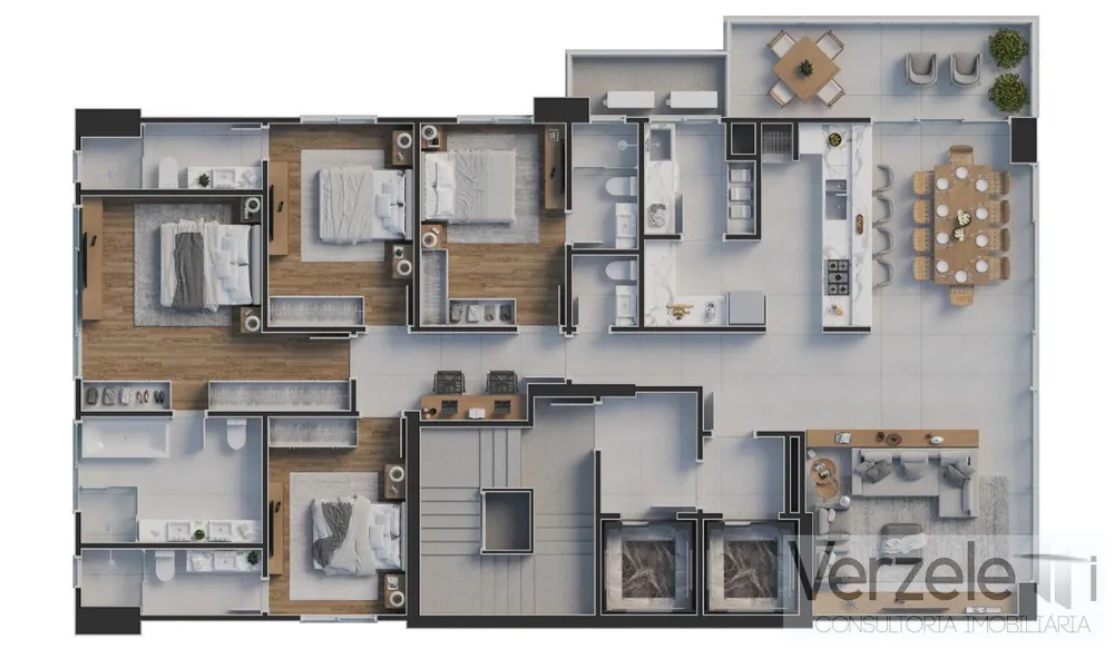 Apartamento, 4 quartos, 180 m² - Foto 15