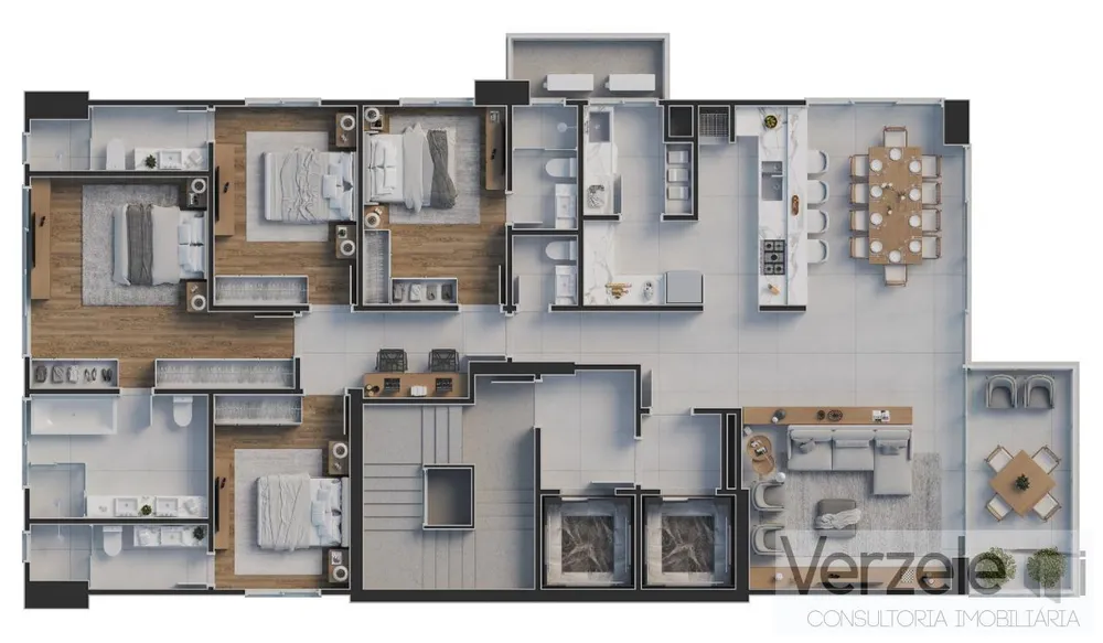Apartamento, 4 quartos, 180 m² - Foto 16