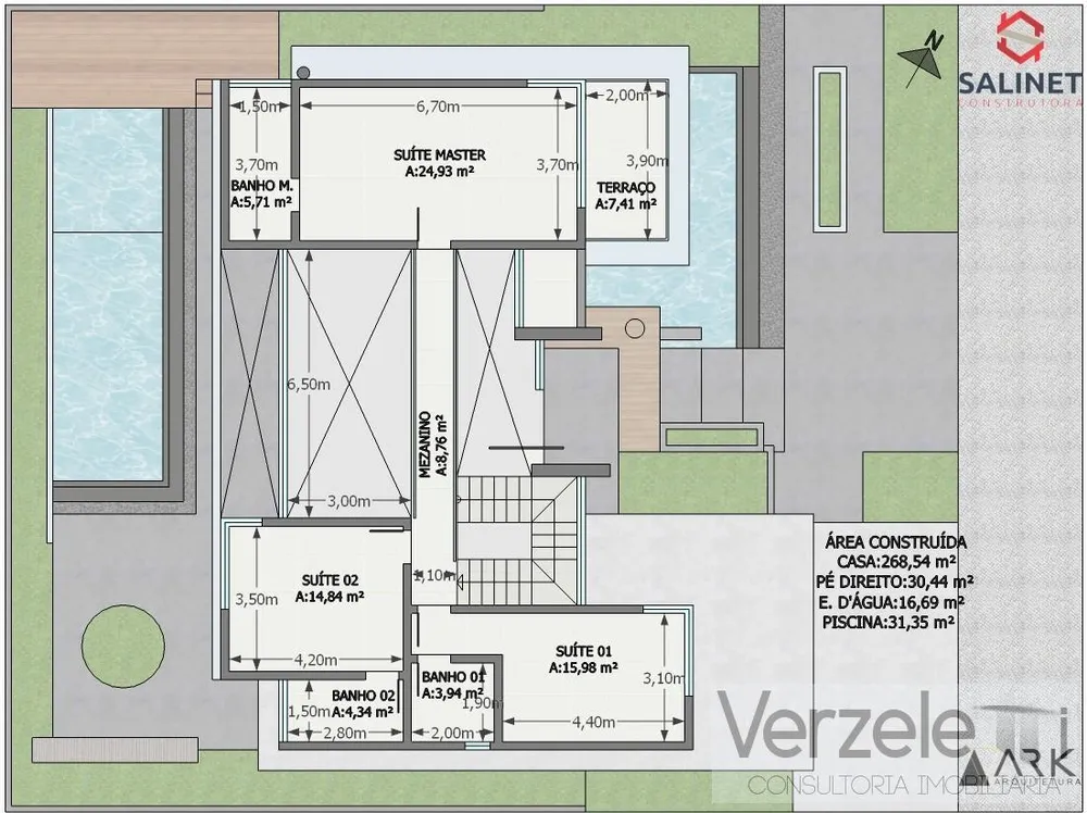 Casa de Condomínio, 3 quartos - Foto 2