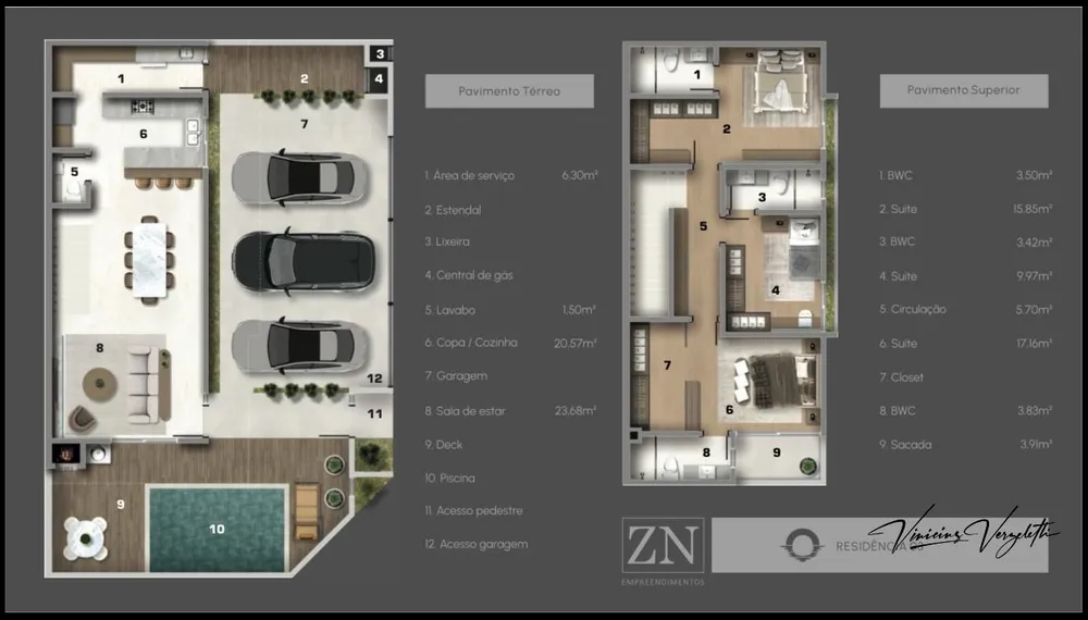 Sobrado, 3 quartos, 153 m² - Foto 8