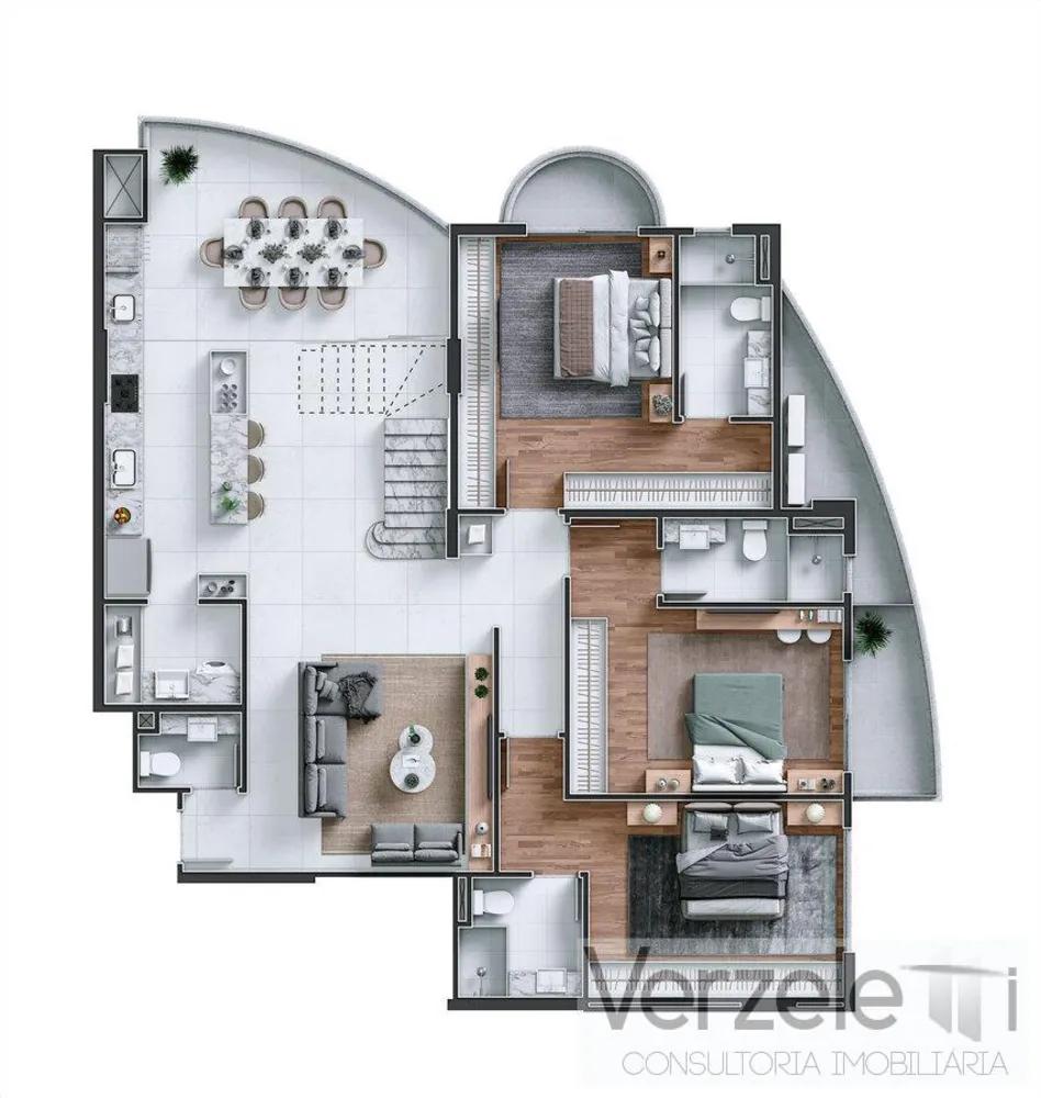 Apartamento, 3 quartos, 151 m² - Foto 15