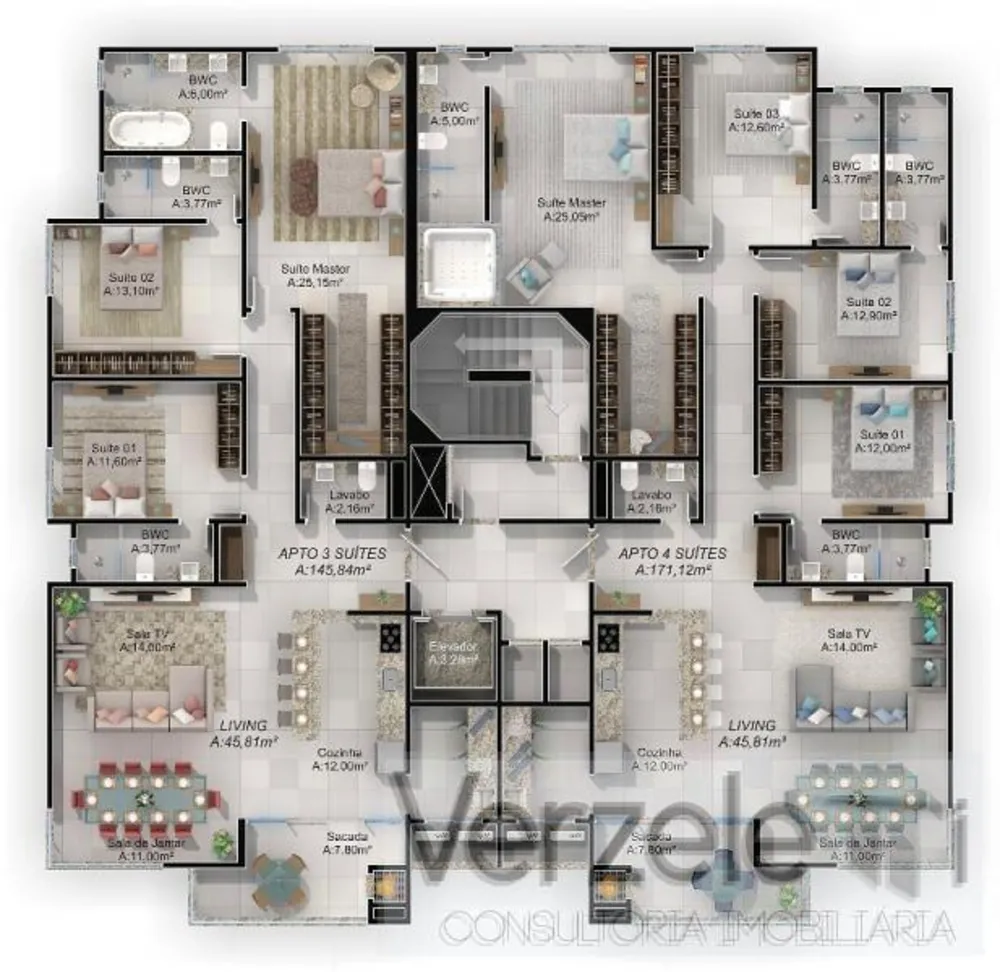 Apartamento, 4 quartos, 173 m² - Foto 16