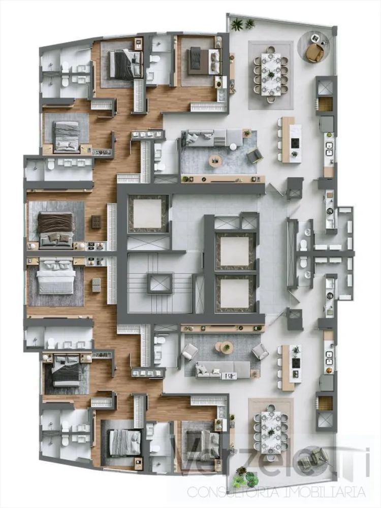 Apartamento, 4 quartos, 194 m² - Foto 12