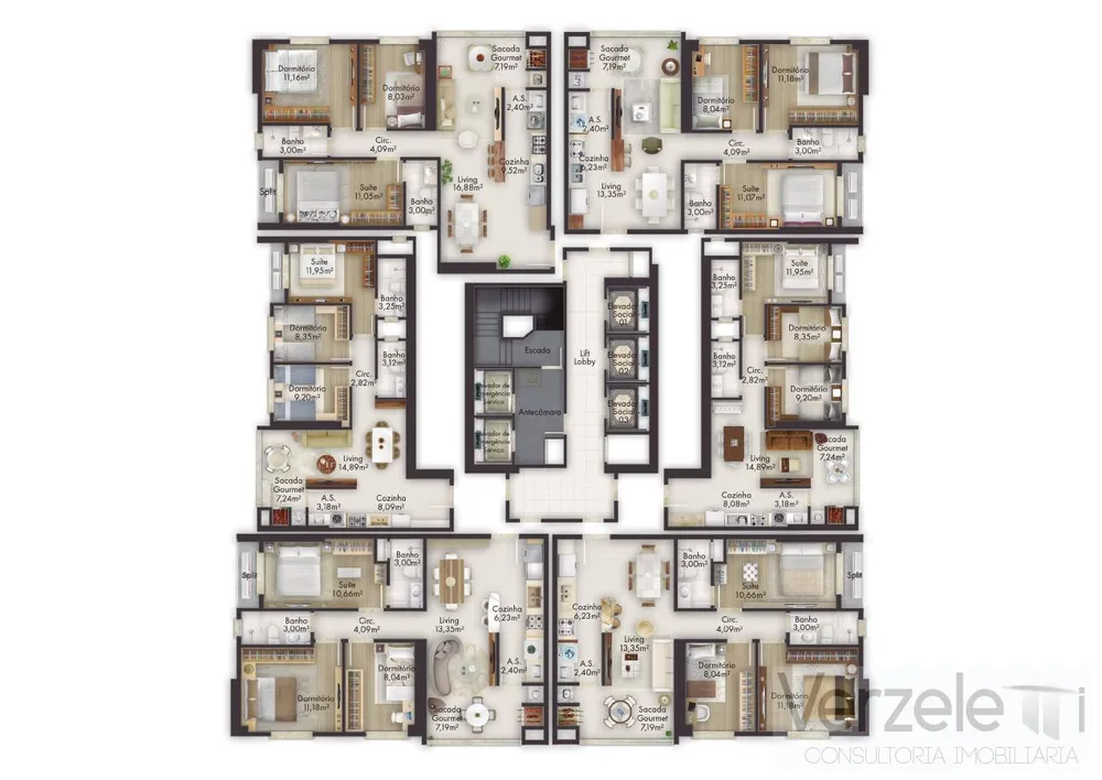 Apartamento, 3 quartos, 85 m² - Foto 16