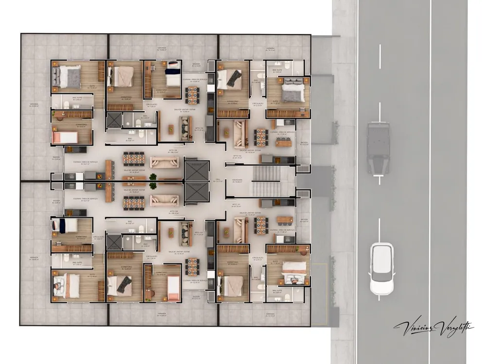 Apartamento, 2 quartos, 55 m² - Foto 15