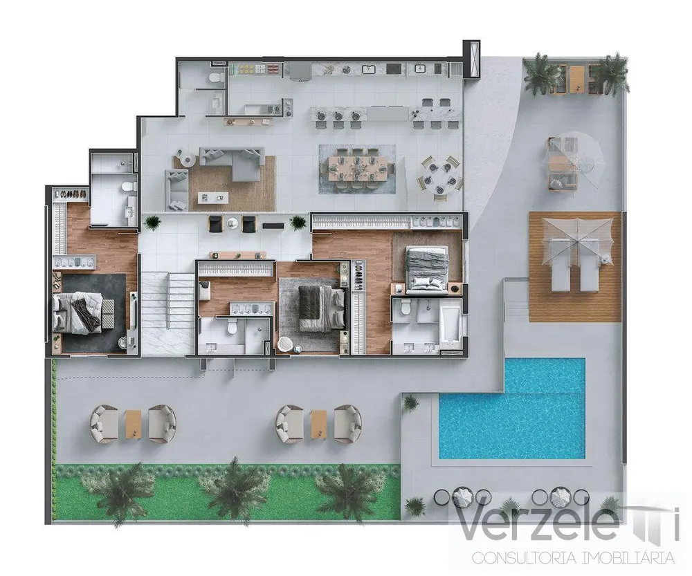 Apartamento, 3 quartos, 151 m² - Foto 15