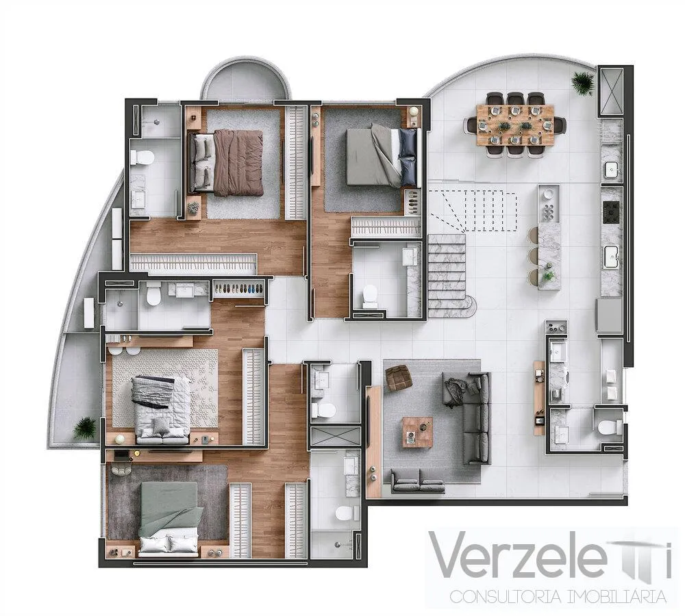 Cobertura, 3 quartos, 304 m² - Foto 16