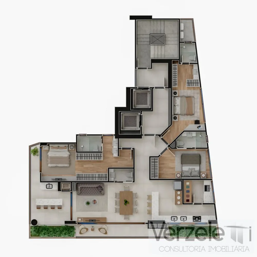 Apartamento, 3 quartos, 131 m² - Foto 8