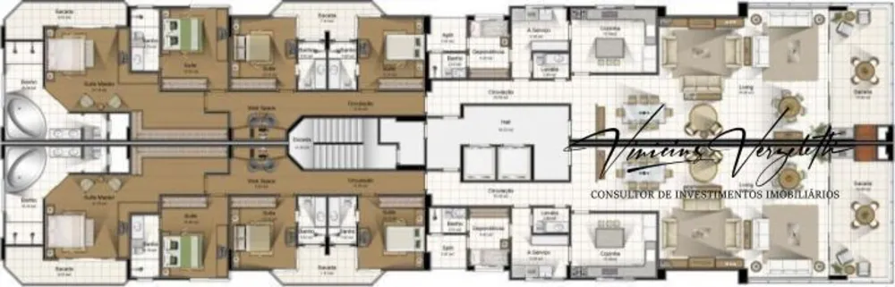 Apartamento, 4 quartos, 352 m² - Foto 10