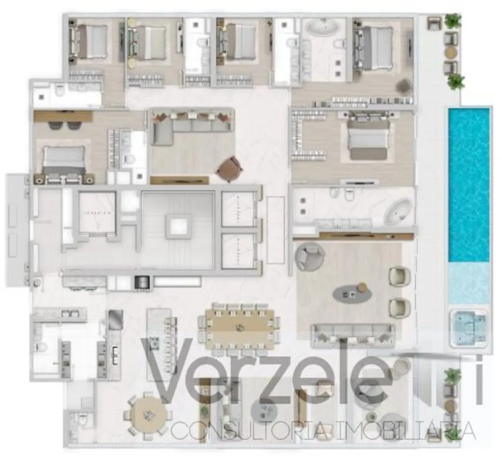 Apartamento, 4 quartos, 201 m² - Foto 12