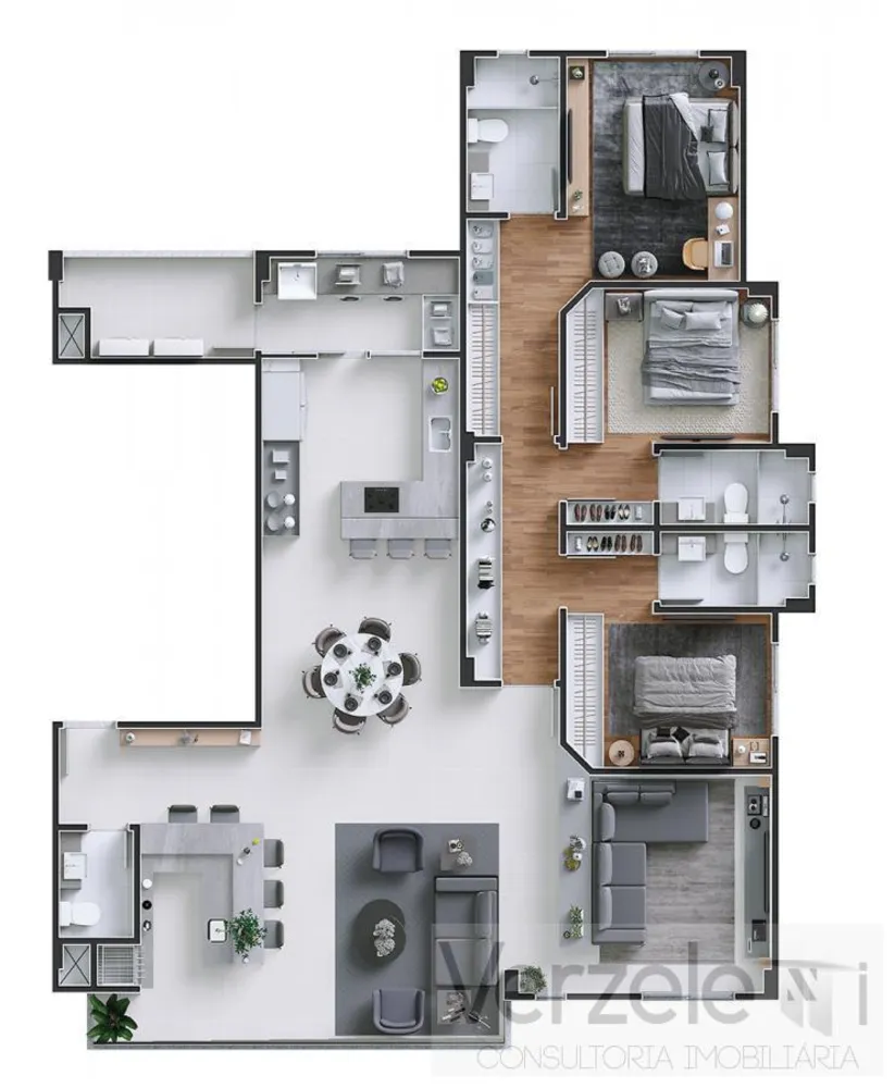 Apartamento, 4 quartos, 138 m² - Foto 5