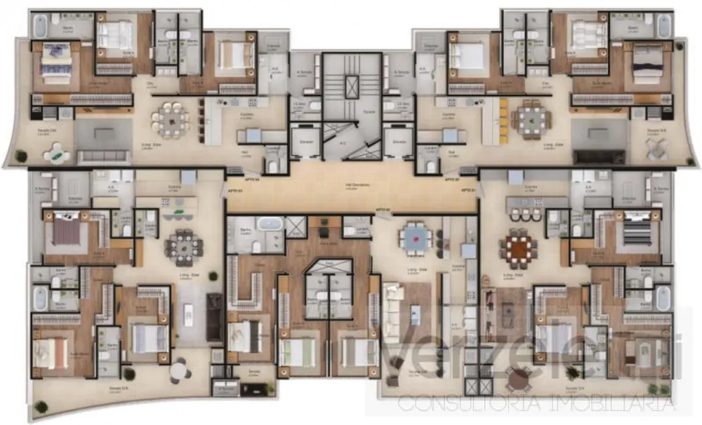 Cobertura, 4 quartos, 289 m² - Foto 10