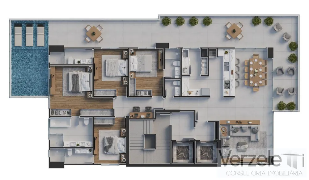Apartamento, 4 quartos, 180 m² - Foto 9