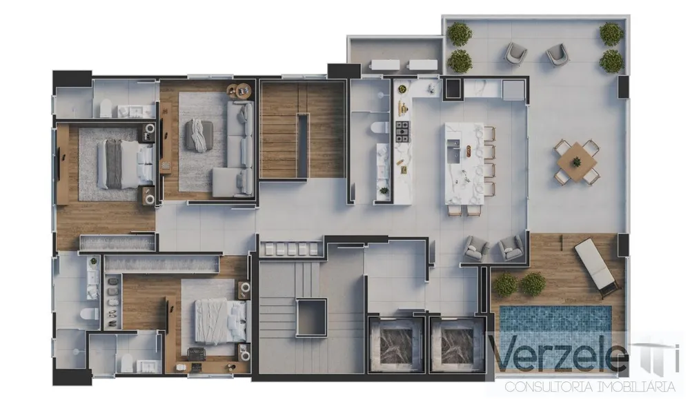Apartamento, 4 quartos, 180 m² - Foto 8