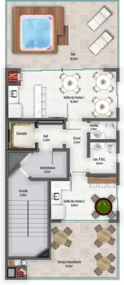 Apartamento, 4 quartos, 174 m² - Foto 12
