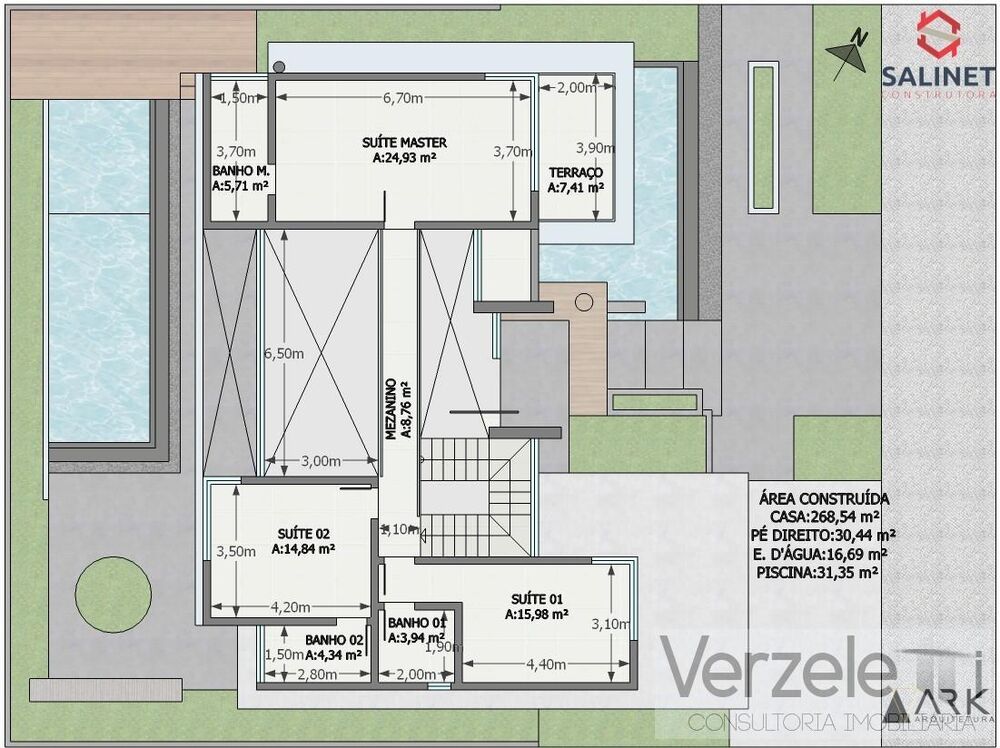 Casa de Condomínio à venda com 3 quartos, 448m² - Foto 8