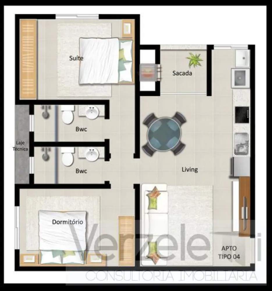Apartamento, 2 quartos, 68 m² - Foto 10