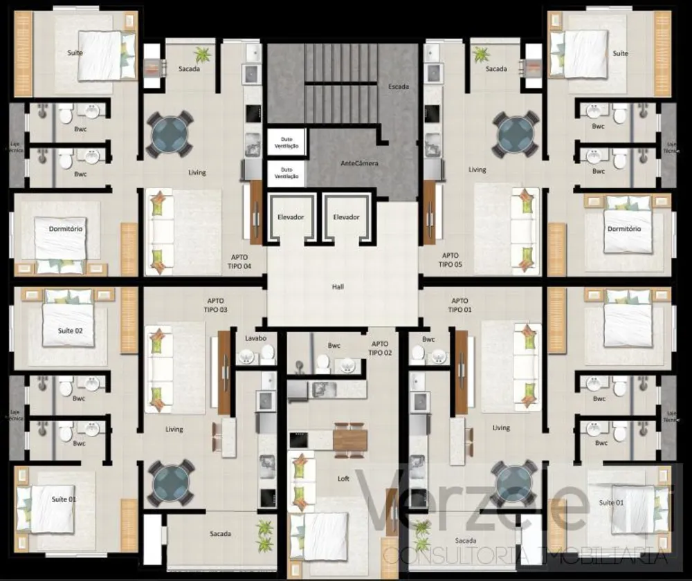 Apartamento, 2 quartos, 68 m² - Foto 9