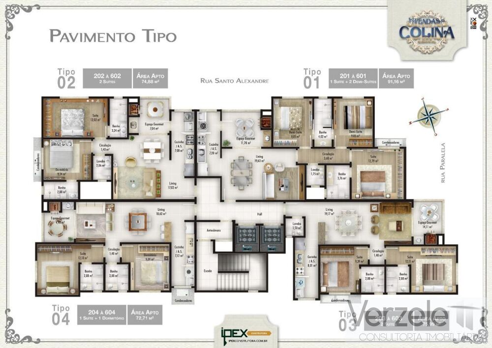 Apartamento, 2 quartos, 76 m² - Foto 2