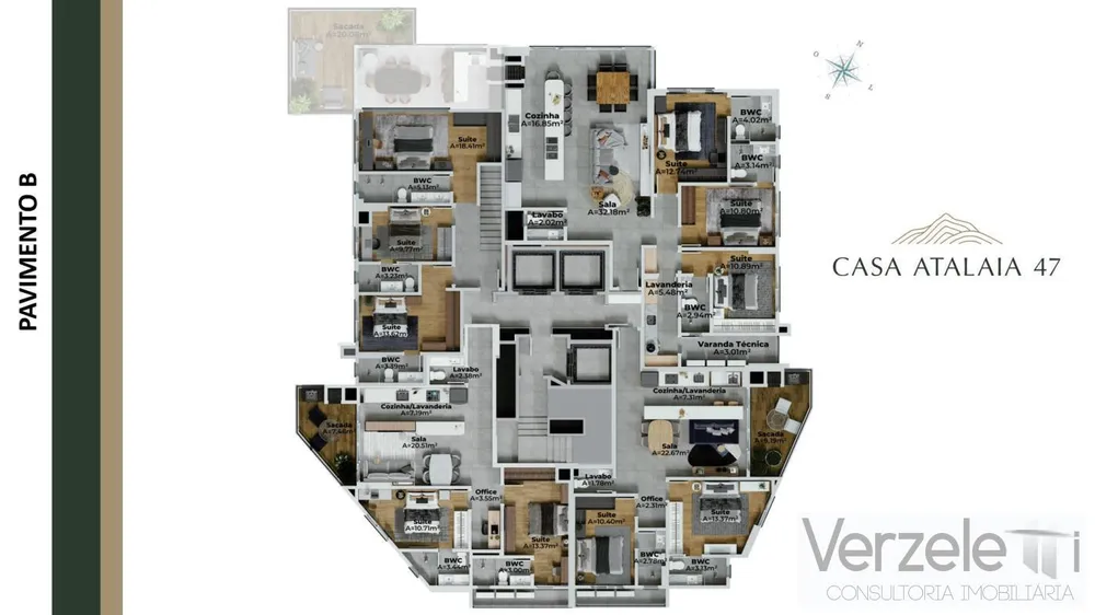 Apartamento, 2 quartos, 92 m² - Foto 14