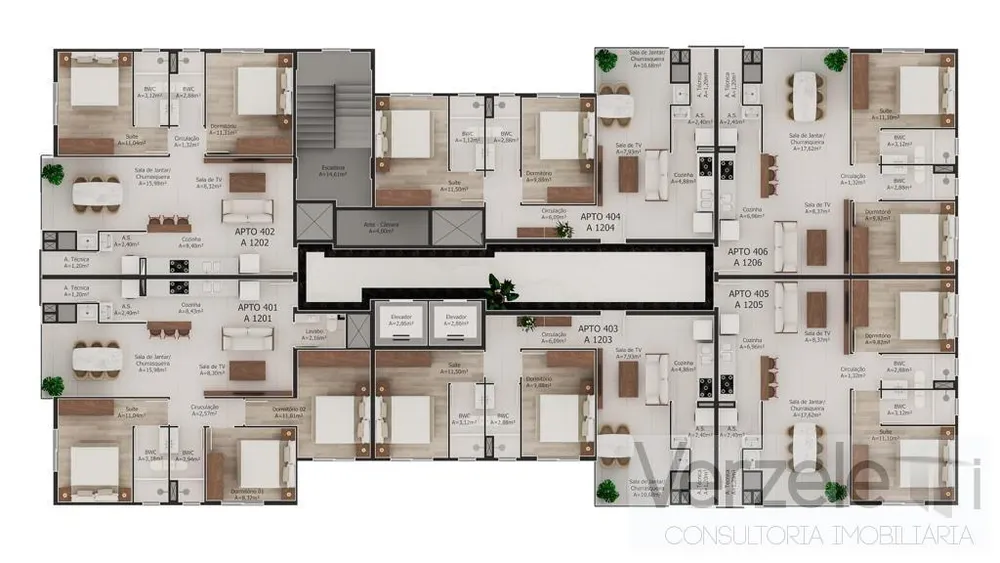 Apartamento, 3 quartos, 89 m² - Foto 14