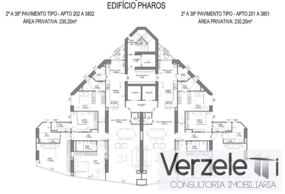 Apartamento, 4 quartos, 230 m² - Foto 4