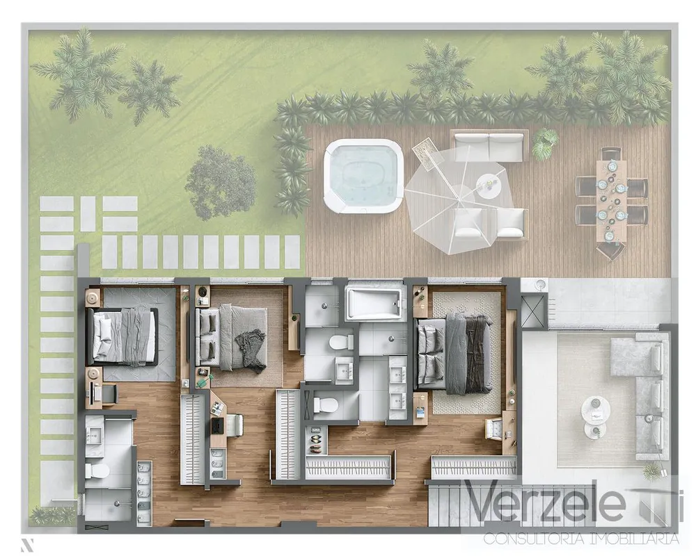Apartamento, 3 quartos, 175 m² - Foto 6