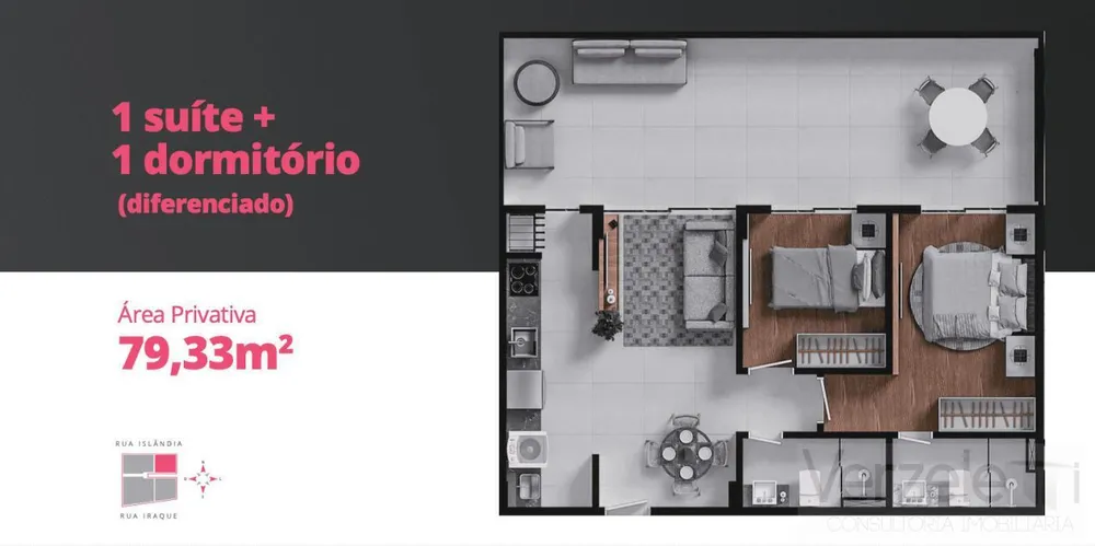 Apartamento, 3 quartos, 73 m² - Foto 9