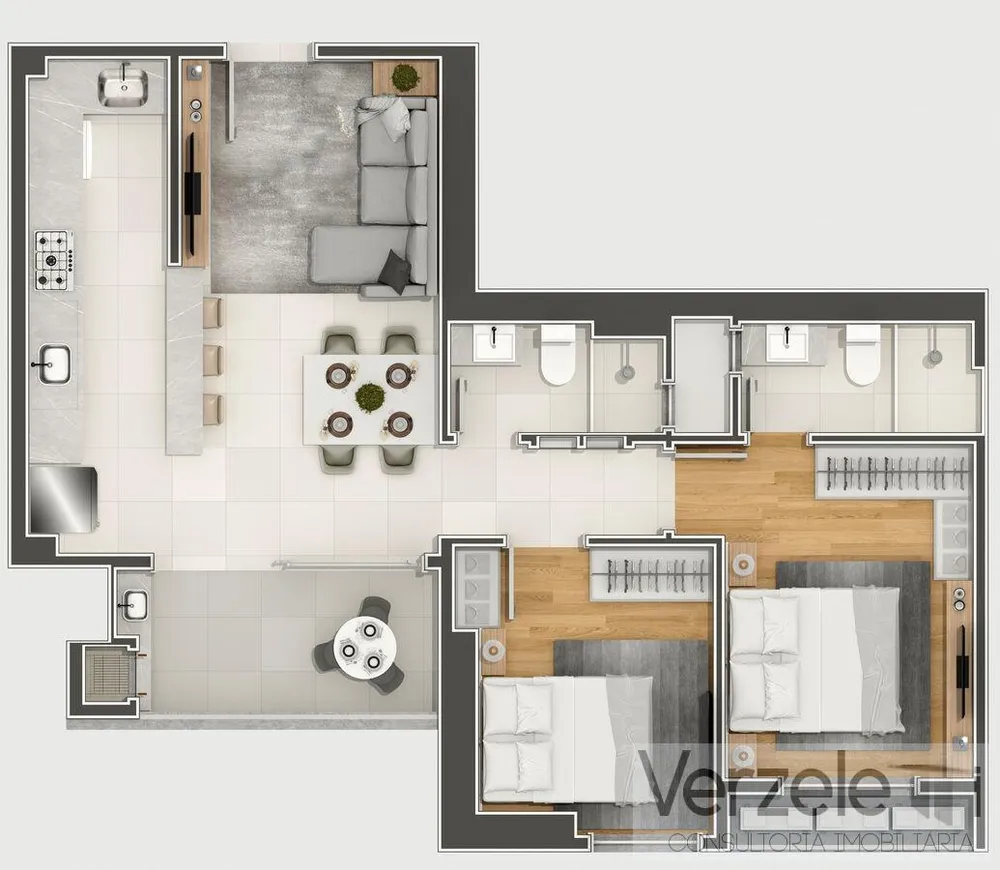 Apartamento, 3 quartos, 96 m² - Foto 12