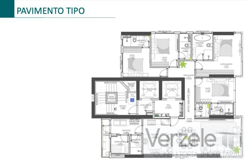 Apartamento, 4 quartos, 171 m² - Foto 1