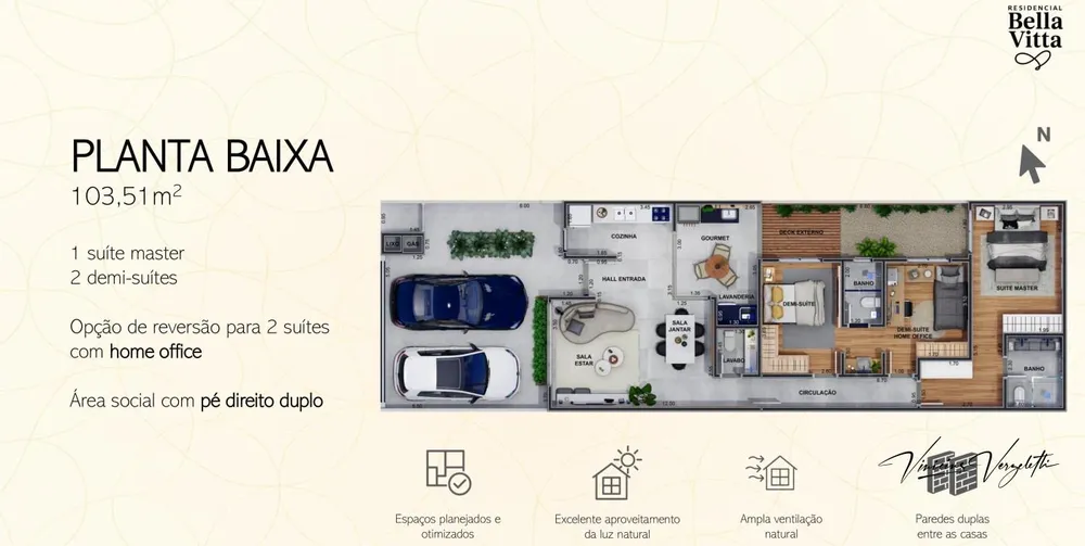 Sobrado, 3 quartos, 103 m² - Foto 15