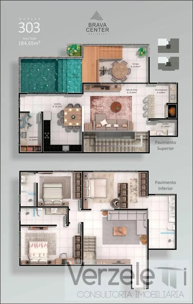 Apartamento, 2 quartos, 92 m² - Foto 8