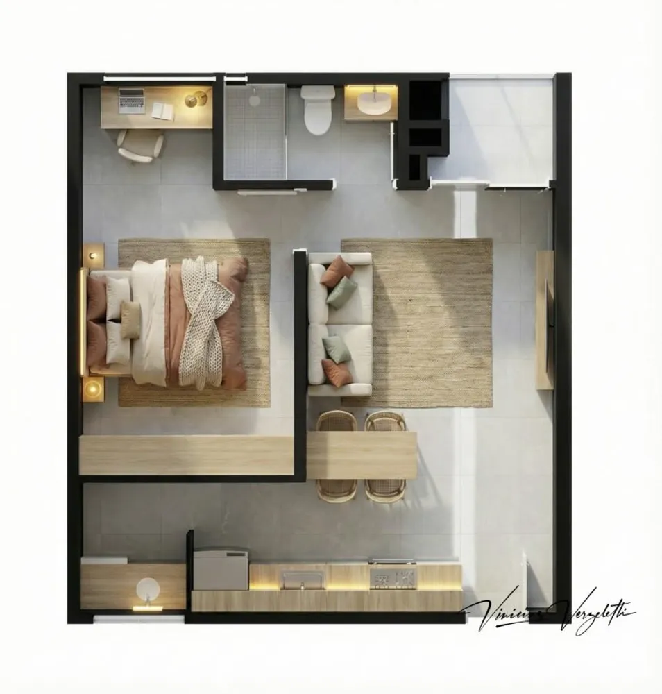 Apartamento, 2 quartos, 65 m² - Foto 8