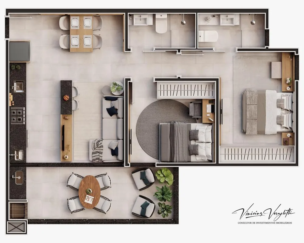 Apartamento, 2 quartos, 67 m² - Foto 16
