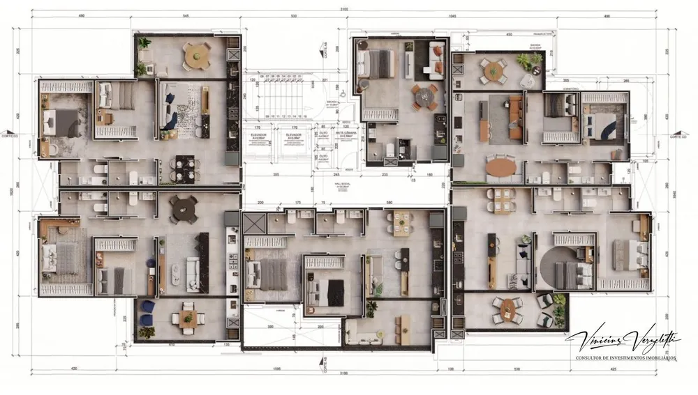 Apartamento, 2 quartos, 67 m² - Foto 15