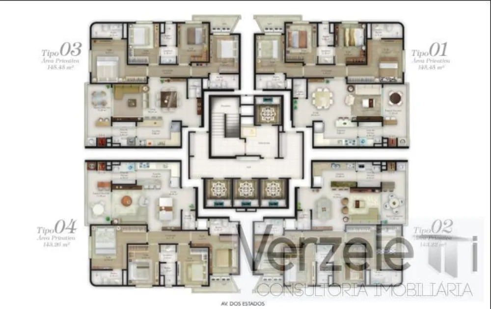 Apartamento, 4 quartos, 141 m² - Foto 4