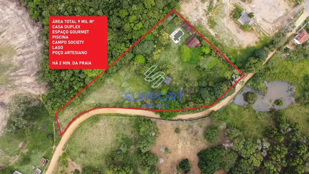 Chácara, 3 quartos, 9000 m² - Foto 1