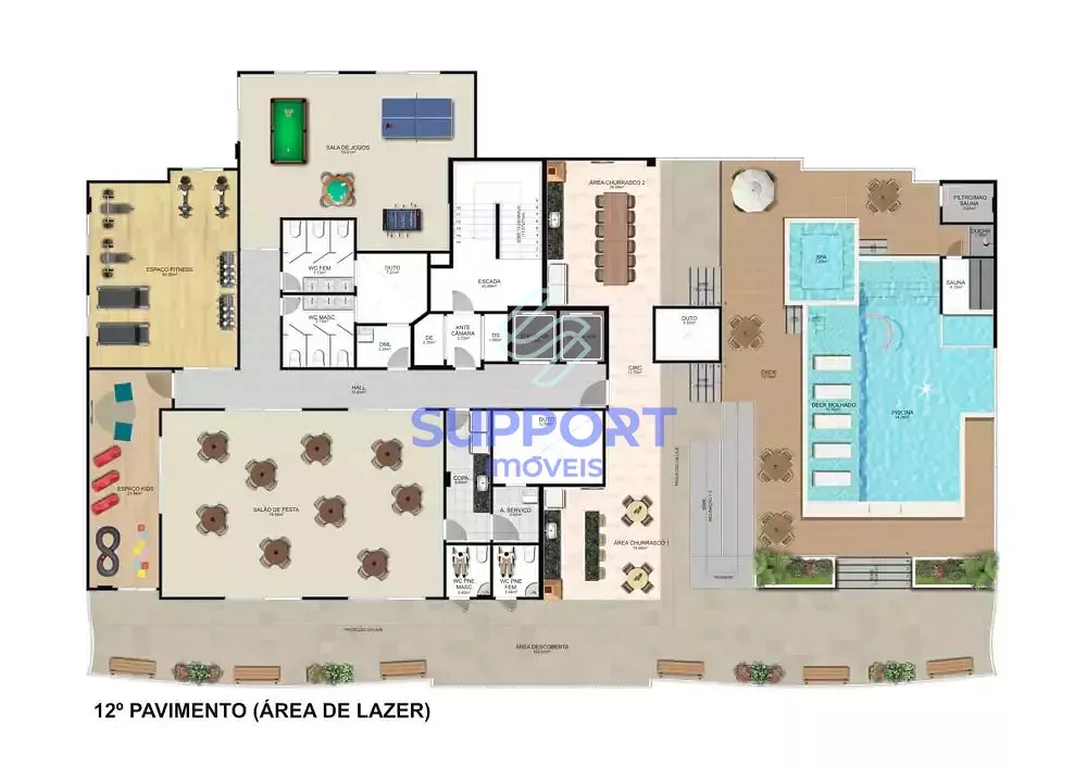 Apartamento à venda com 1 quarto, 105m² - Foto 4