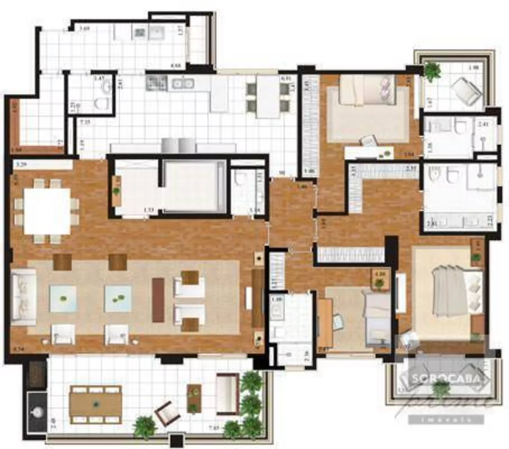 Cobertura, 4 quartos, 400 m² - Foto 1