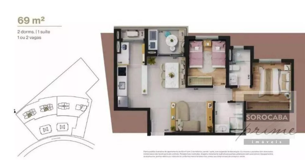 Apartamento, 3 quartos, 119 m² - Foto 3