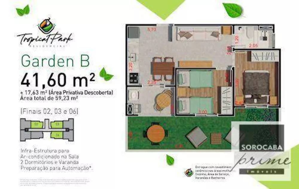 Apartamento, 2 quartos, 47 m² - Foto 9