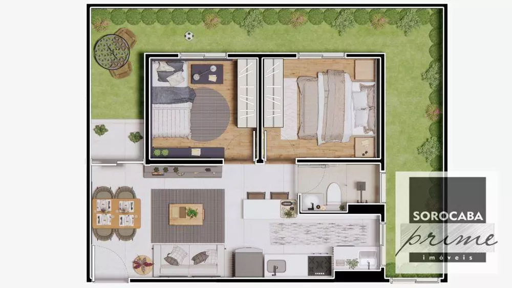 Apartamento, 2 quartos, 42 m² - Foto 6