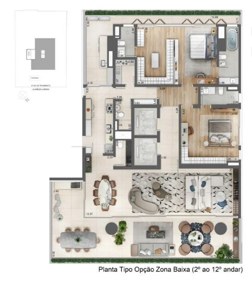 Apartamento, 4 quartos, 585 m² - Foto 5