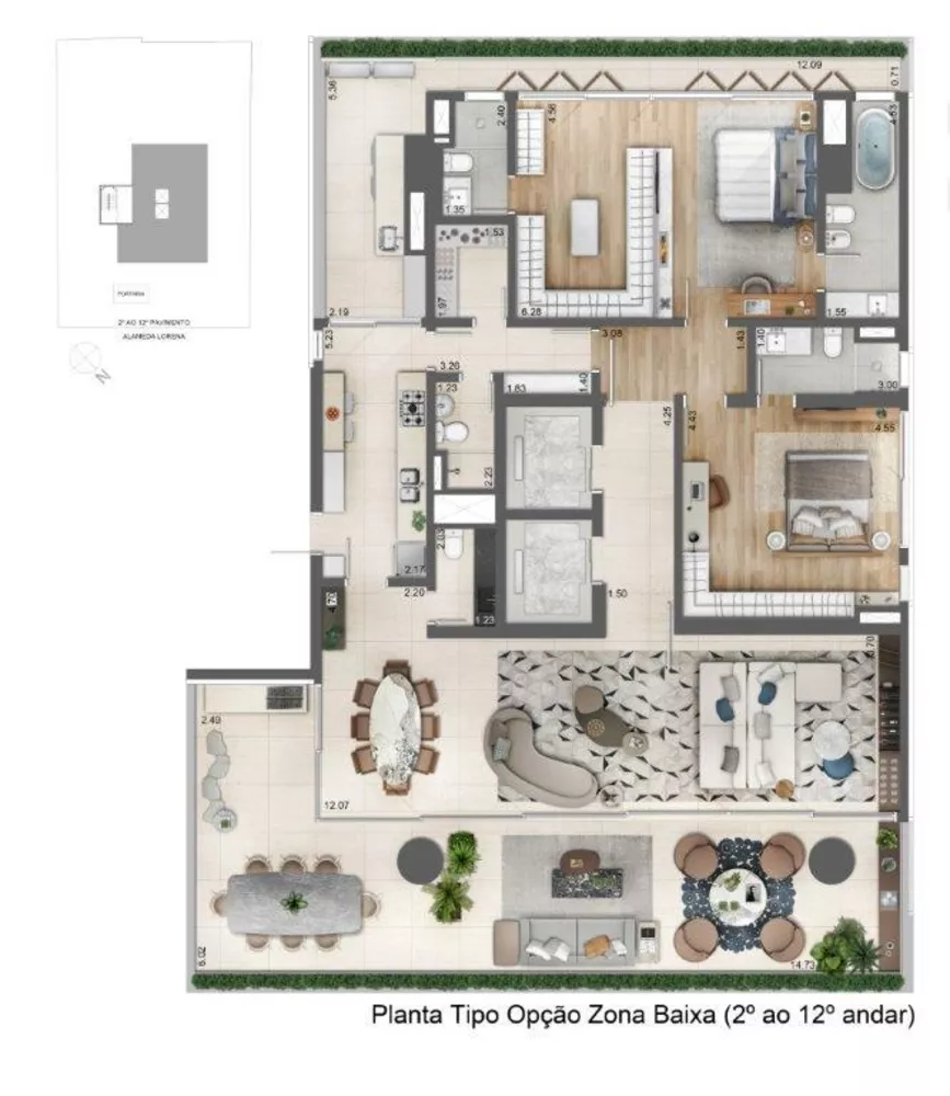 Apartamento, 4 quartos, 585 m² - Foto 4