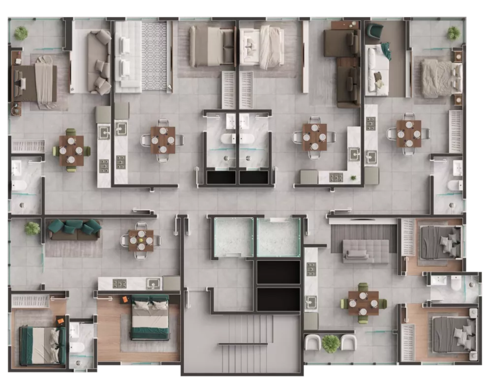 Apartamento, 1 quarto, 42 m² - Foto 8