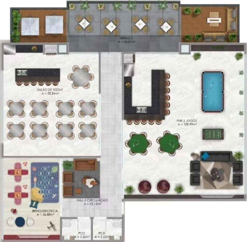 Cobertura, 4 quartos, 333 m² - Foto 4