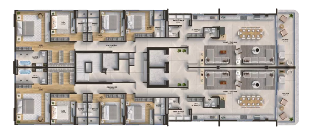 Apartamento, 4 quartos, 264 m² - Foto 12
