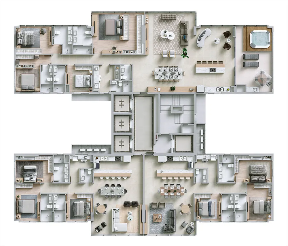Apartamento, 4 quartos, 141 m² - Foto 3