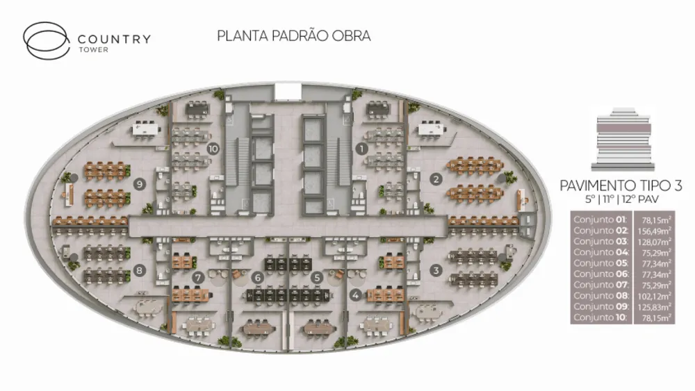 Sala-Conjunto, 119 m² - Foto 11