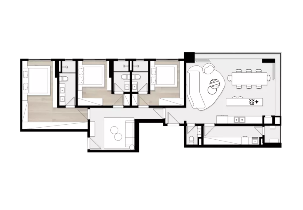 Apartamento, 3 quartos, 120 m² - Foto 7